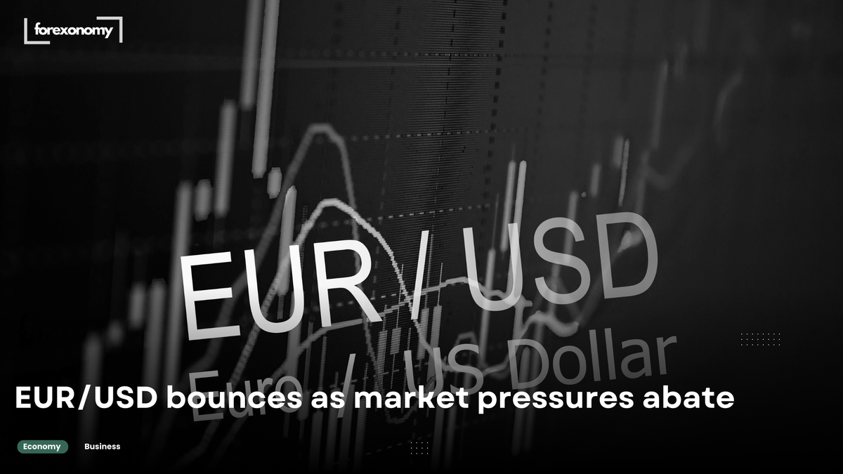 EUR/USD bounces as market pressures abate