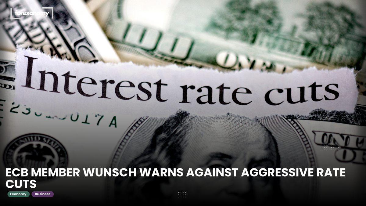 ECB MEMBER WUNSCH WARNS AGAINST AGGRESSIVE RATE CUTS