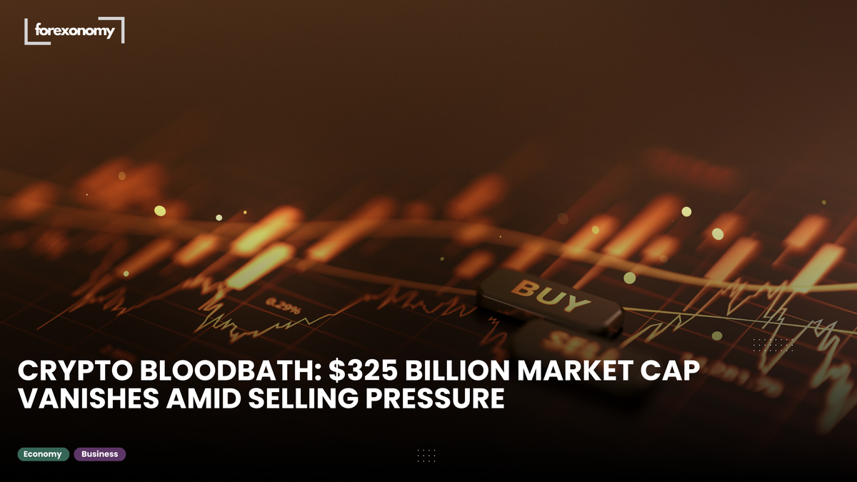 CRYPTO BLOODBATH: $325 BILLION MARKET CAP VANISHES AMID SELLING PRESSURE