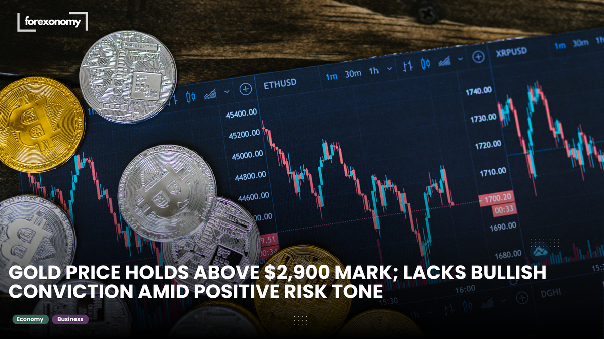 GOLD PRICE HOLDS ABOVE $2,900 MARK; LACKS BULLISH CONVICTION AMID POSITIVE RISK TONE