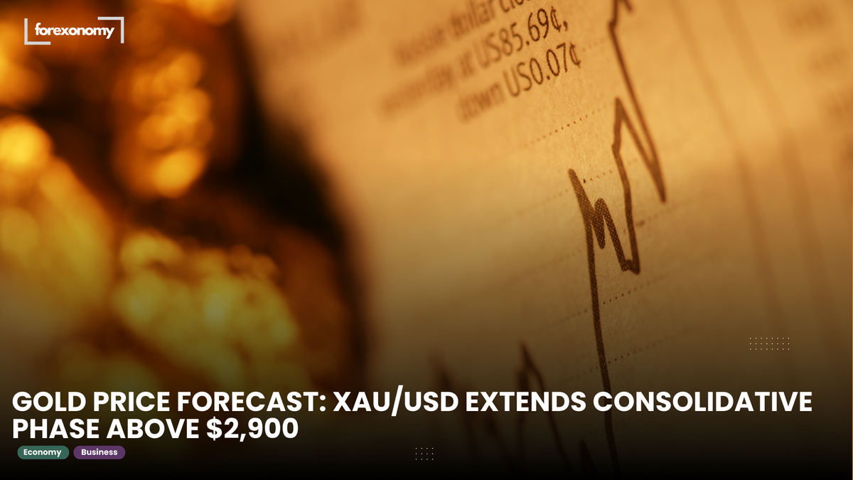 GOLD PRICE FORECAST: XAU/USD EXTENDS CONSOLIDATIVE PHASE ABOVE $2,900