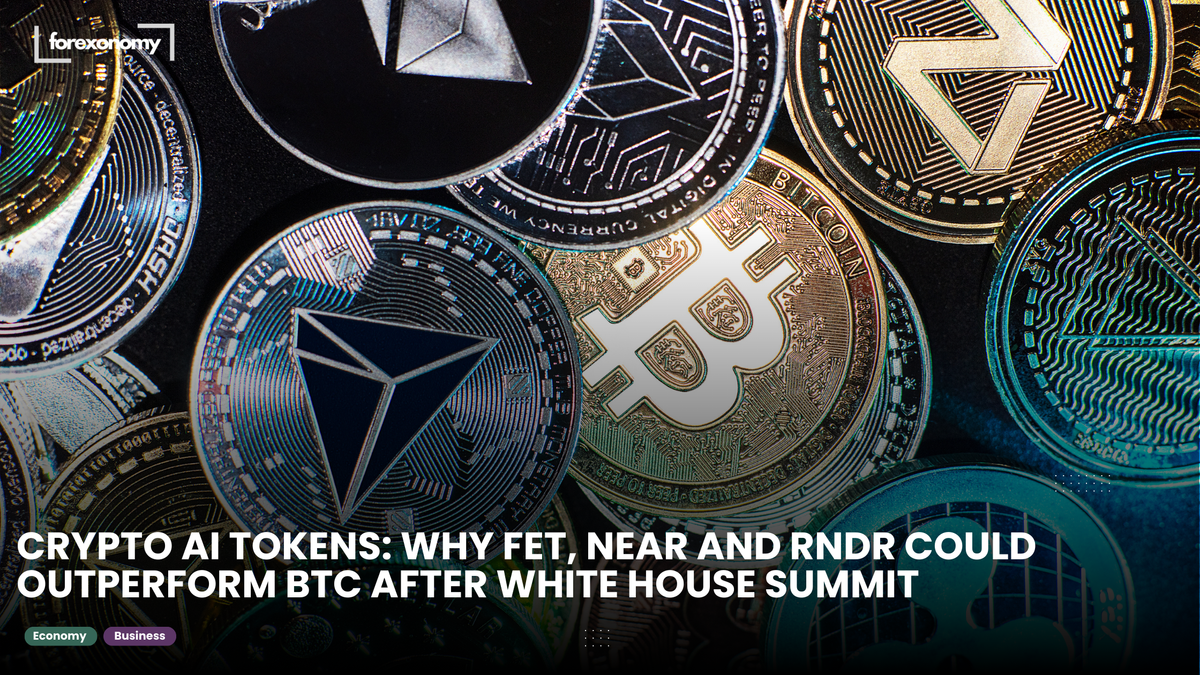 CRYPTO AI TOKENS: WHY FET, NEAR AND RNDR COULD OUTPERFORM BTC AFTER WHITE HOUSE SUMMIT