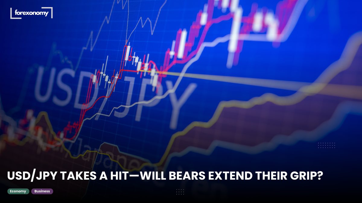 USD/JPY TAKES A HIT—WILL BEARS EXTEND THEIR GRIP?