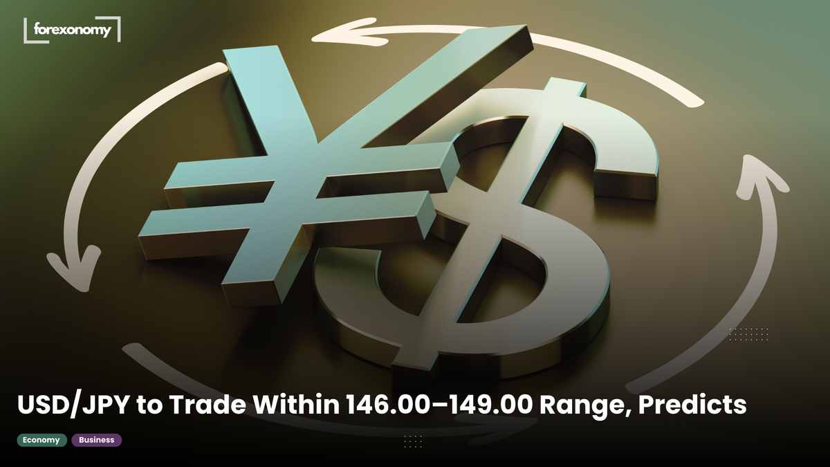 USD/JPY to Trade Within 146.00–149.00 Range, Predicts