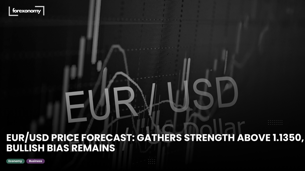 EUR/USD PRICE FORECAST: GATHERS STRENGTH ABOVE 1.1350, BULLISH BIAS REMAINS