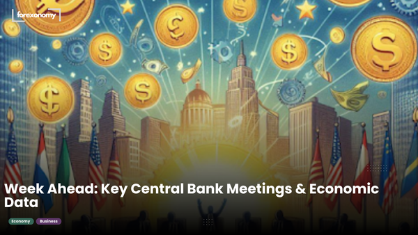 Week Ahead: Key Central Bank Meetings & Economic Data