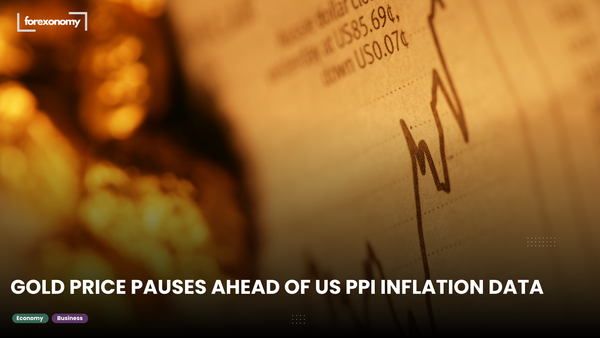 GOLD PRICE PAUSES AHEAD OF US PPI INFLATION DATA
