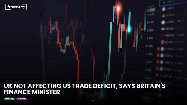 UK NOT AFFECTING US TRADE DEFICIT, SAYS BRITAIN'S FINANCE MINISTER