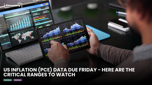 US INFLATION (PCE) DATA DUE FRIDAY - HERE ARE THE CRITICAL RANGES TO WATCH