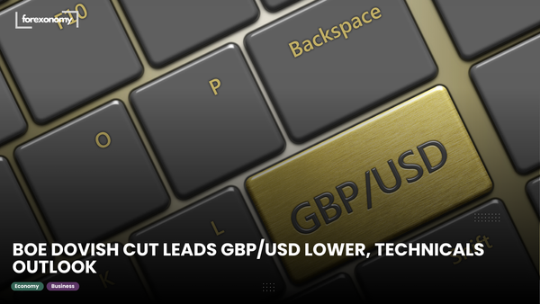 BOE DOVISH CUT LEADS GBP/USD LOWER, TECHNICALS OUTLOOK