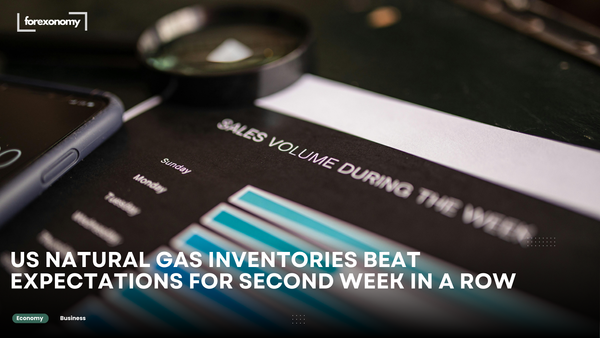 US NATURAL GAS INVENTORIES BEAT EXPECTATIONS FOR SECOND WEEK IN A ROW