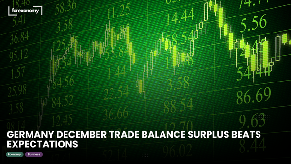 GERMANY DECEMBER TRADE BALANCE SURPLUS BEATS EXPECTATIONS
