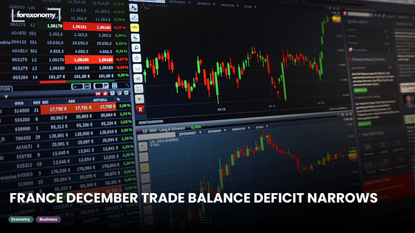 FRANCE DECEMBER TRADE BALANCE DEFICIT NARROWS