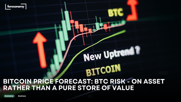 BITCOIN PRICE FORECAST: BTC RISK - ON ASSET RATHER THAN A PURE STORE OF VALUE