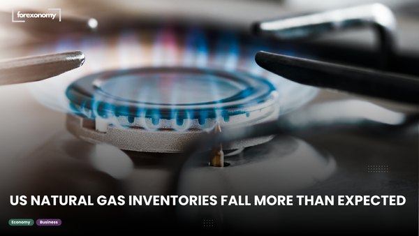 US NATURAL GAS INVENTORIES FALL MORE THAN EXPECTED