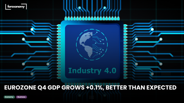EUROZONE Q4 GDP GROWS +0.1%, BETTER THAN EXPECTED