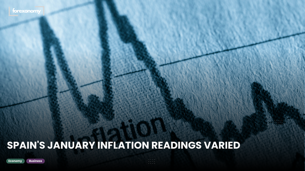 SPAIN'S JANUARY INFLATION READINGS VARIED
