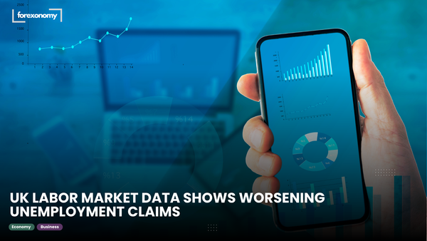 UK LABOR MARKET DATA SHOWS WORSENING UNEMPLOYMENT CLAIMS
