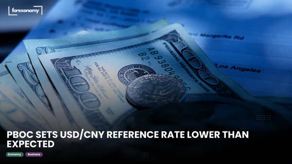 PBOC SETS USD/CNY REFERENCE RATE LOWER THAN EXPECTED