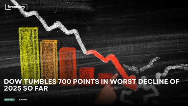 DOW TUMBLES 700 POINTS IN WORST DECLINE OF 2025 SO FAR
