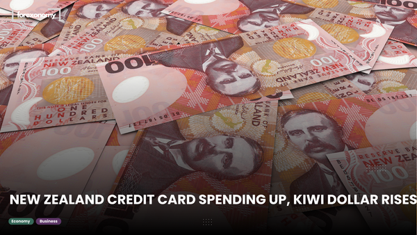 NEW ZEALAND CREDIT CARD SPENDING UP, KIWI DOLLAR RISES