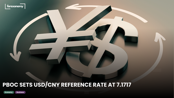 PBOC SETS USD/CNY REFERENCE RATE AT 7.1717