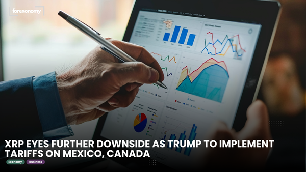 XRP EYES FURTHER DOWNSIDE AS TRUMP TO IMPLEMENT TARIFFS ON MEXICO, CANADA
