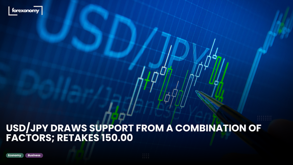 USD/JPY DRAWS SUPPORT FROM A COMBINATION OF FACTORS; RETAKES 150.00