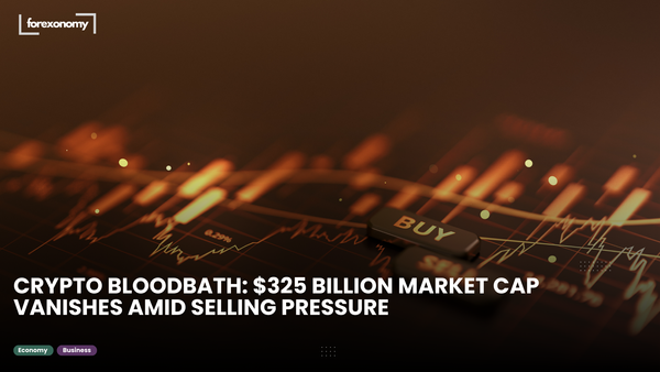 CRYPTO BLOODBATH: $325 BILLION MARKET CAP VANISHES AMID SELLING PRESSURE