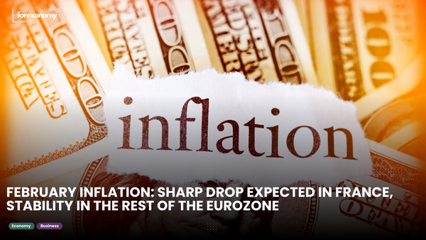FEBRUARY INFLATION: SHARP DROP EXPECTED IN FRANCE, STABILITY IN THE REST OF THE EUROZONE