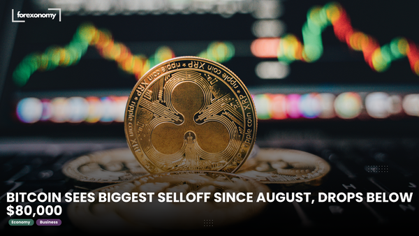 BITCOIN SEES BIGGEST SELLOFF SINCE AUGUST, DROPS BELOW $80,000