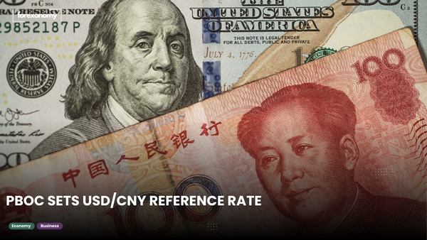 PBOC SETS USD/CNY REFERENCE RATE