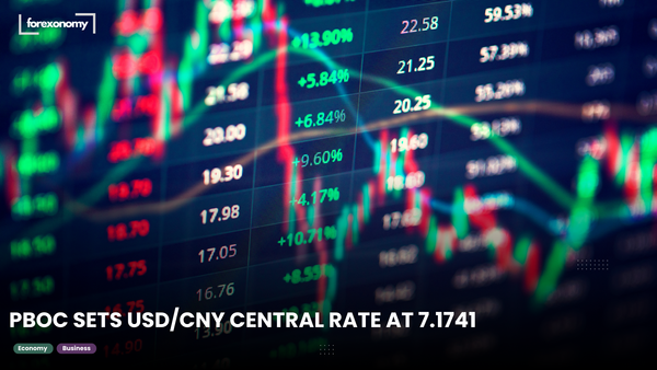 PBOC SETS USD/CNY CENTRAL RATE AT 7.1741