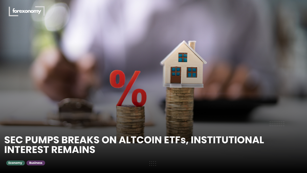 SEC PUMPS BREAKS ON ALTCOIN ETFs, INSTITUTIONAL INTEREST REMAINS