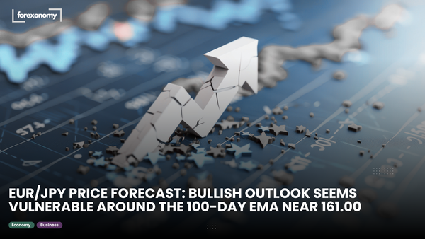 EUR/JPY PRICE FORECAST: BULLISH OUTLOOK SEEMS VULNERABLE AROUND THE 100-DAY EMA NEAR 161.00