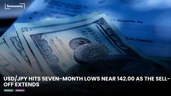 USD/JPY HITS SEVEN-MONTH LOWS NEAR 142.00 AS THE SELL-OFF EXTENDS