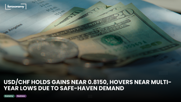 USD/CHF HOLDS GAINS NEAR 0.8150, HOVERS NEAR MULTI-YEAR LOWS DUE TO SAFE-HAVEN DEMAND